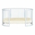 Lençol de Elástico Berço Crescer Fase 2 Oval 138cm x 68cm Cru - Arrumadinho na internet