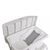 Banheira de Bebê Millenia+ Mescla Silver - Burigotto - BabyStock