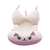 Almofada De Banho Gatinha Ágata Creme e Rosa - Baby Pil - loja online