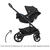 Bebê Conforto Gemm 0 a 13 kg Preto Chumbo Shale - Joie