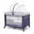 Berço Portátil Nanny Azul Rajado - Cosco - comprar online