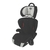 Cadeirinha de Carro Versati 15 a 36 kg Gelo - Tutti Baby - comprar online