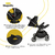 Carrinho com Bebê Conforto Travel System Magnific Trio Full Black - Safety 1st - comprar online