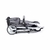 Carrinho com Bebê Conforto Travel System Trio Mobi Grey Denim Silver - Safety 1St