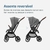 Carrinho com Bebê Conforto Travel System Leona2 Trio Select Grey - Maxi-Cosi na internet
