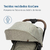 Carrinho com Bebê Conforto Travel System Eva³ Luxe Pebble 360 Pro Twilic Truffle - Maxi-Cosi - BabyStock
