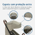 Carrinho com Bebê Conforto e Base Travel System Eva³ Luxe Trio Twilic Truffle - Maxi Cosi na internet