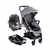 Carrinho com Bebê Conforto e Base Travel System Minny 3.0 Trio Cinza Mescla - Cosco - comprar online