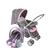 Carrinho com Bebê Conforto Travel System Reverse Rosa - Cosco