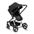 Carrinho com Bebê Conforto e Base Travel System Aston Silver e Black - Premium Baby