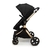 Carrinho com Bebê Conforto e Base Travel System Epic 360º Trio Isofix Preto Ouro - Infanti
