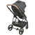 Carrinho de Bebê Cosmos Melange Preto - Kiddo