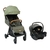 Carrinho de Bebê Combo Parcel Verde Pine com Bebê Conforto I-snug Joie - comprar online