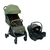 Carrinho de Bebê Combo Parcel Verde Pine com Bebê Conforto I-snug Shale - Joie - comprar online