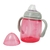 Copo com Alças e Bico em Silicone 220ml Rosa - Clingo - comprar online