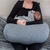 Almofada De Amamentação Mescla Claro - Silver Mamma na internet
