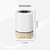 Purificador de Ar Clean 3 em 1 White - Maxi-Cosi - BabyStock