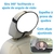 Espelho Retrovisor Para Banco Traseiro Preto - Buba - BabyStock
