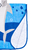 Toalha Poncho Aventuras Tubarão Azul - Buba - comprar online