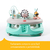 Andador e Centro de Atividades Here I Grow Magical Tales 4 em 1 Branco e Azul - Tiny Love
