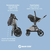 Imagem do Carrinho com Bebê Conforto Travel System Anna Luxe Trio Twillic Grey - Maxi-Cosi