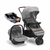 Carrinho com Bebê Conforto Travel System Breeze Trio Cinza - Infanti