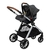Carrinho com Bebê Conforto Travel System Romanzo Duo Preto - Infanti - BabyStock