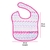 Babador Standard com Bolso Coração Rosa - KaBaby - loja online