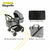 Carrinho com Bebê Conforto Travel System Magnific 5 em 1 Grey Denin - Safety 1st - BabyStock