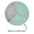 Prato Infantil de Silicone Encaixe Puzzle River Green e Cinzento - Minikoioi - comprar online