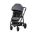 Carrinho com Bebê Conforto Travel System Epic Lite Trio Black Deep - Infanti - BabyStock