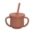 Copo de Silicone 2 em 1 Piccolo Terracota - Infanti - comprar online