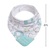 Bandana Com Mordedor Animais Azul - Buba - loja online