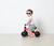 Bicicleta de Equilíbrio 4 Rodas Vermelha - Buba - BabyStock