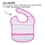 Babador Standard com Bolso Coração Rosa - KaBaby - BabyStock