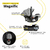 Carrinho com Bebê Conforto Travel System Magnific Trio Grey Denin - Safety 1st - comprar online