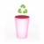 Copo Infantil 380 ml Rosa Claro - Infanti na internet