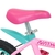 Bicicleta com Rodinhas Aro 14 First Pro 4 anos até 25kg Verde e Rosa - Nathor - loja online