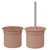 Conjunto Copo com Canudo + Tampa Snack Brown e Grey - Minikoioi