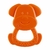Mordedor Charlie Eco Cachorro Laranja - Chicco