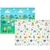 Tapete Infantil Dobrável Dulpa Face Zoo 1,95 x 1,46 cm - Buba 
