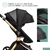 Carrinho com Bebê Conforto e Base Travel System Epic 360º Trio Isofix Preto Ouro - Infanti - loja online