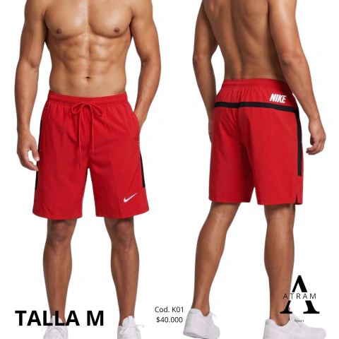 Pantaloneta Deportiva para Hombre Dri-Fit – Ref. K01