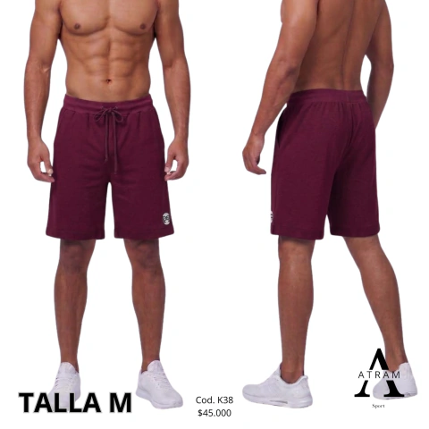 Pantaloneta Casual para Hombre en Algodón Burda – Ref. K38