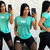 Conjunto Deportivo Mujer – Leggins NewFlex con Malla + Blusa Cuello Redondo en Tela Fría en internet