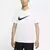 Nova chegada original nike como m nsw camiseta ícone swoosh camisetas masculina