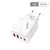 Carregador usb c pd de 4 portas, carga rápida 3.0 tipo c, carregadores de telef na internet