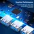 Usb c hub 3.0 tipo c 3.1 4 portas multi divisor adaptador otg para xiaomi lenovo