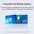 Usb c hub 3.0 tipo c 3.1 4 portas multi divisor adaptador otg para xiaomi lenovo