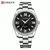 CURREN 8453 Relógios de quartzo masculinos moda elegante simples relógio branc